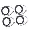 4 Set Proximity Switch 8mm Dia PNP 3 Wire Normally Closed NC Contact Inductive Proximity Sensoring Switch 6 to 36VDC