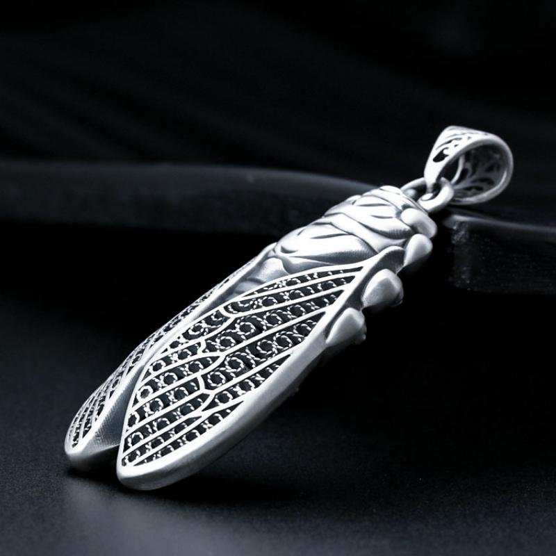 Cicada Pendant, Vintage Necklace, Pendant, Made a Stunning Debut for Both Men and Women