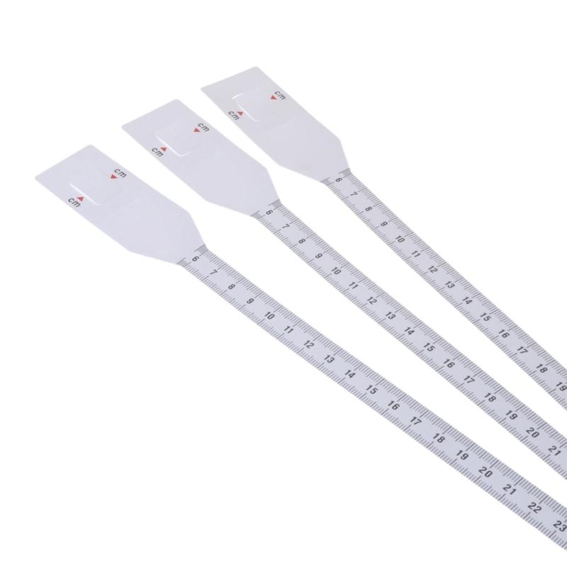 White Infant for Head Circumference Tape 56cm Measure Ruler for Pediatrics Baby Plastic Reusable Non Stretchable Pack of