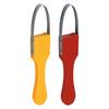 Désherbeur à boucle manuelle en acier inoxydable Outil manuel de désherbage à boucle pour désherbage et ameublissement de jardin et de cour