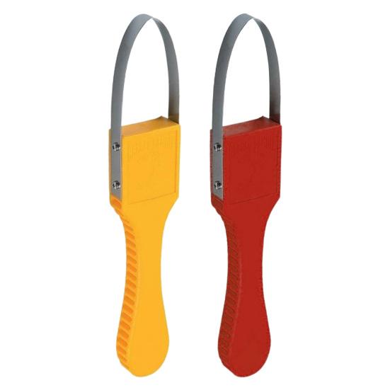 Désherbeur à boucle manuelle en acier inoxydable Outil manuel de désherbage à boucle pour désherbage et ameublissement de jardin et de cour