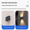 Outdoor Solar Wall Lamp - Waterproof Garden Fence & Courtyard Decoration