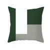 New Green Geometric Pillowcase Houndstooth Lattice Antler Plaid Sleeping Pillow Cover