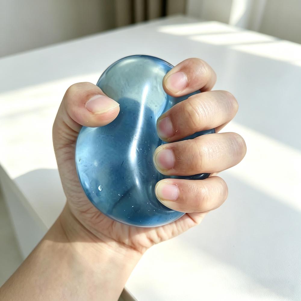 Funny Transparent Maltose Squishy Toy Noise Making Quick Rebound Soft Hand Squeezer Stress Relief Office Sensory Fidget Gift For Kids & Adults