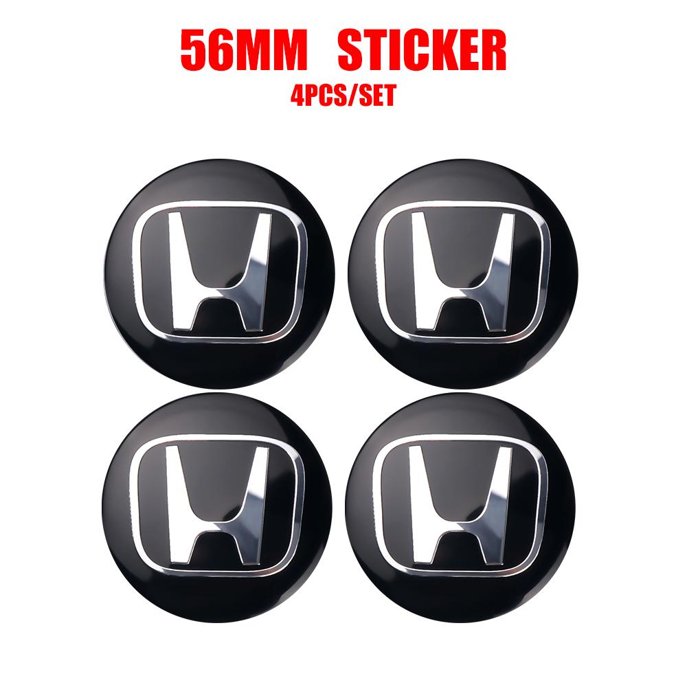

4 шт. 56/58/60/69 мм Для Honda Civic Jazz Adv 150 INSPIRE XR-V CR-V UR-V Fit Type R Колпачки центральных ступиц колес Автомобильные Аксессуары