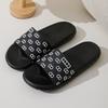 2025 New Fashionable Women's Bow Cool Slippers Can Be Worn Outside Non-slip Lightweight Men's Bathroom Slippers
