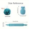 3PCS/set Exfoliating Bath Towel Body Scrubber Exfoliating Gloves Back Scrubber Dead Skin Remover Bathroom Massager Accessories
