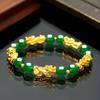 B38 Cute Bracelet Good Luck Mascot Bracelet Chinese Beast Wealth Honor Wristband Charm Exquisite Men Women Bracelet Trend Femme