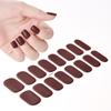 Semi Cured Gel Nail Strips Nail Strengthening Gel Slider Long-Lasting Waterproof UV Gel Nail Stickers