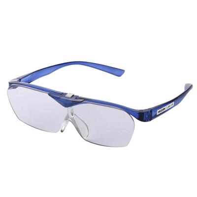 HOZAN Eyeglass Clear and Wide Field of Fits Over Magnifier, 1.6x Magnification, View, Glasses, L-94-1.6