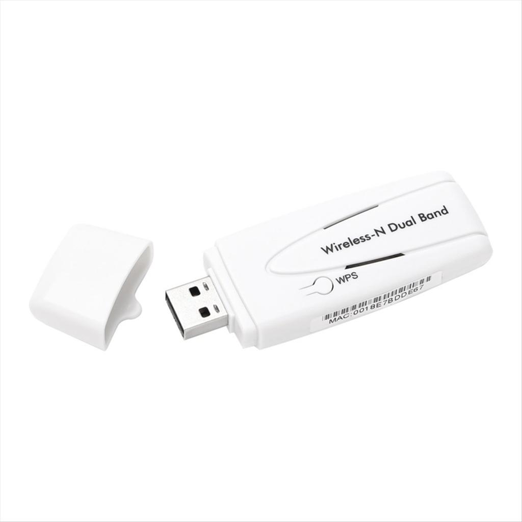 300M Dual-Band Wireless LAN Adapter RT3572 Chipset WiFi Dongle for 2019 &