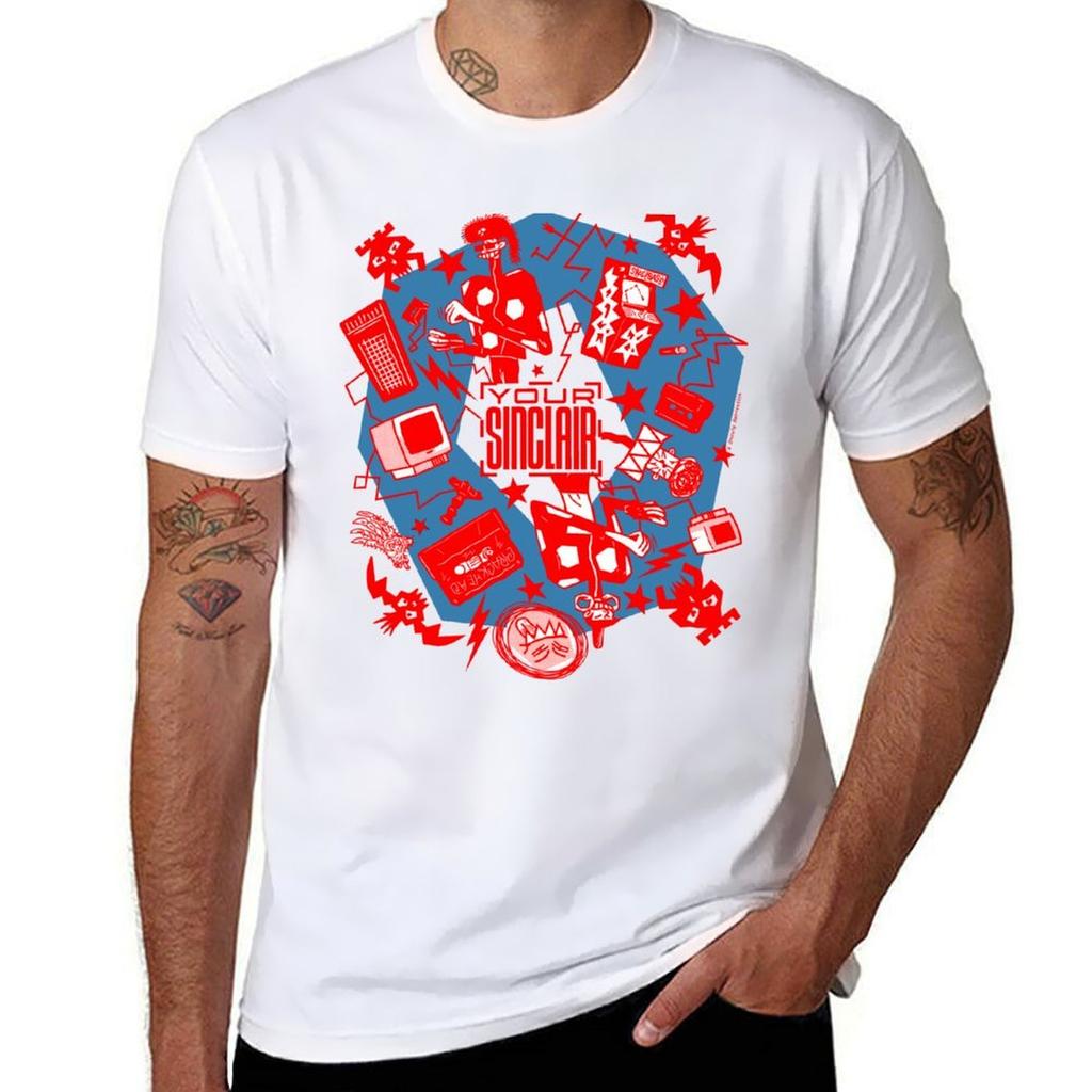 Lost Your Sinclair Magazine Holy Grail Bag Colourway TShirt Abstract Pattern Print Top TShirt