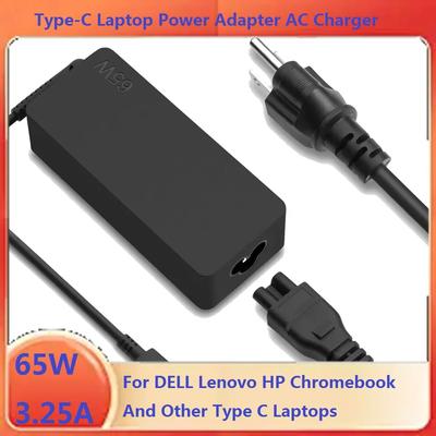 65W 20V 3.25A USB C Laptop-Ladegerät Adapter für Lenovo ThinkPad Hp Chromebook Yoga Huawei Xiaomi ASUS Typ C Netzteil