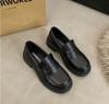 Brown Loafers Women Japanese School Students JK Uniform Shoes Round Toe Women Girls Retro Round Toe Lolita Cosplay Shoes Mujer