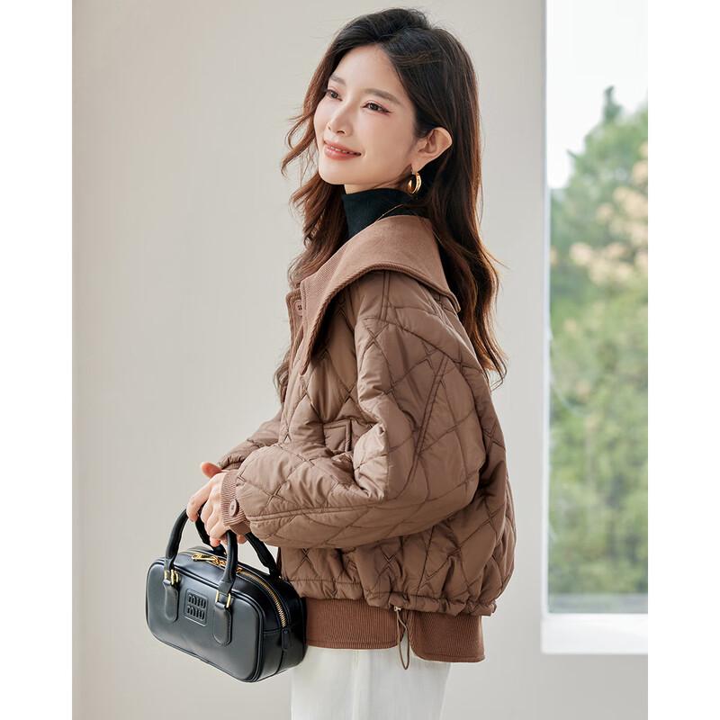 TERRE BLEUE Women's Quilted Puffer Jacket