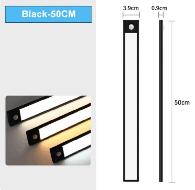 Night Light Led Light Under Cabinet Light Motion Sensor night light Closet Light Cabinet Kitchen Lighting Magnetic night light