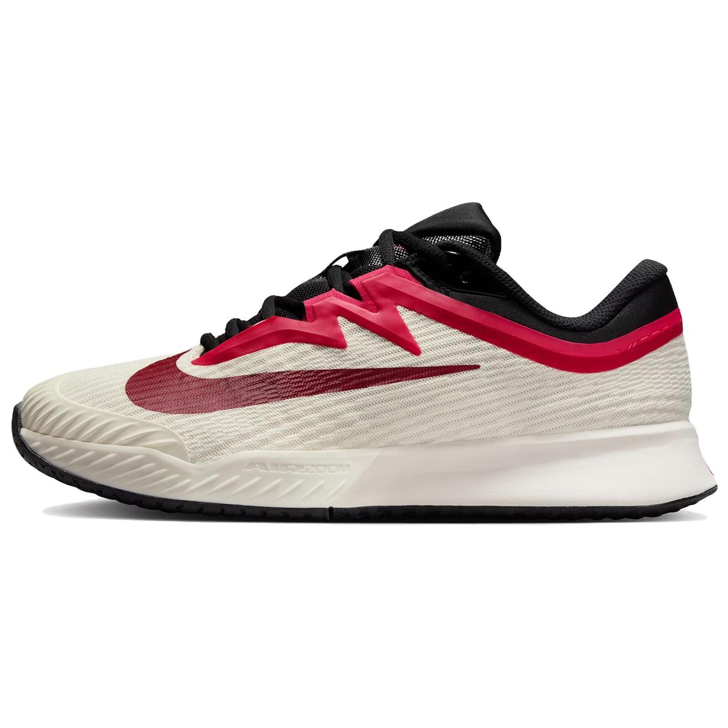 

Nike Court Air Zoom Vapor Pro 3 HC Командный красный Розовый Раш Женские кроссовки Кремовый Бледно-слоновая кость Парус FZ2158-104 36.5