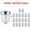 Water Outlet Purifier Kits Universal Faucet Filter Kitchen Bathroom Shower Filter 5 Micron PP Cotton Filter Bathroom Filtration