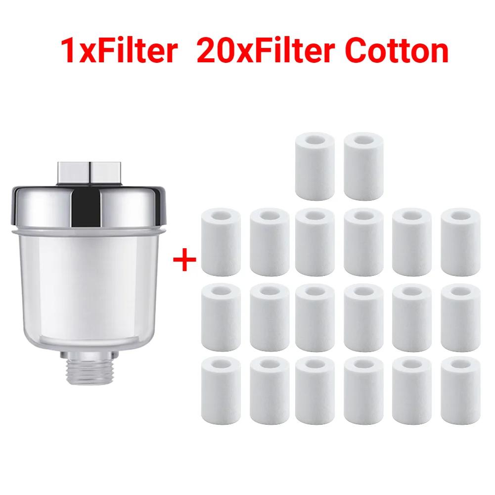 Water Outlet Purifier Kits Universal Faucet Filter Kitchen Bathroom Shower Filter 5 Micron PP Cotton Filter Bathroom Filtration