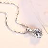 A Carat of Snow, Women's Necklace, Japanese and Korean Simple Student, Short Pendant, Collarbone Neck Chain