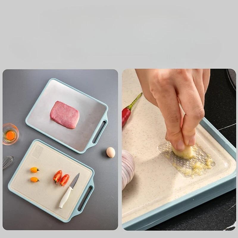 Cutting Board Stainless Steel Mildew - Proof Kitchen Cutting Board Non-slip Multi-functional Thickening Durable Cutting Board