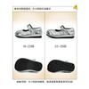 XSHX Korean children's small leather shoes wide spread toe neutral style autumn new boys and girls simple retro Velcro rubber