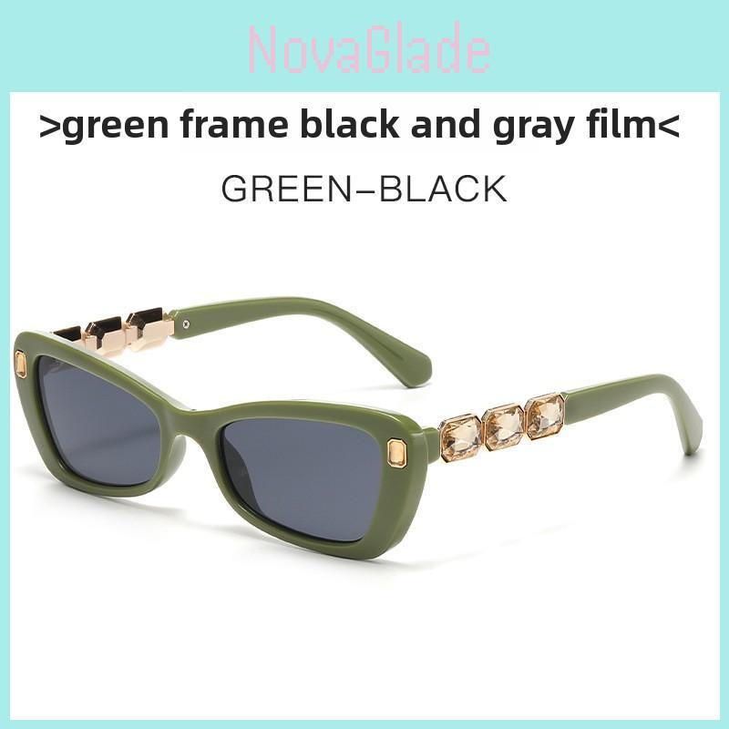 Kawaii Cat Eye Sunglasses With Uv400 Protection For Fashionable Streetwear And Parties