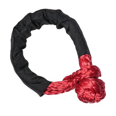 Soft Shackle 17 Tons Breaking Strength Heavy Duty Polymeric Polyethylene Road Recovery Rope for Offroad