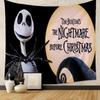 The NNightmare BBefore CChristmas Anime Tapestry Art Science Fiction Room Home Decor Wall Art Decor