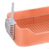 Dog Litter Pan Cage Pee Tray Bunny Bedpan with Scoop Potty for Ferrets