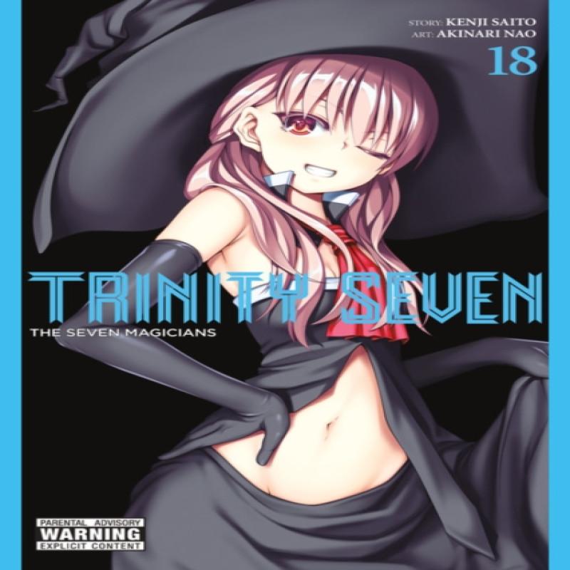 Trinity Seven Vol. 18 by Kenji Saito Paperback Book 9781975383046