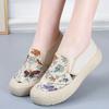 ****** and Autumn Old ******* Cloth Shoes Women's Shoes Fashion Casual Versatile Canvas Shoes S**t Soles Ethnic Style One Pedal Flat Shoes