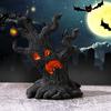 Realistic Tree Monsters Sculptures Halloween Miniature Demons Ornaments, Resin Micro Landscape Figures, Dark Gift for Handicraft Lovers Forest