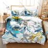Hiyuki The Burning Sakura Maiden Wuthering Waves Duvet Cover Set 1 Duvet Cover 2 Pillowcases Anime Bed Linens Gift