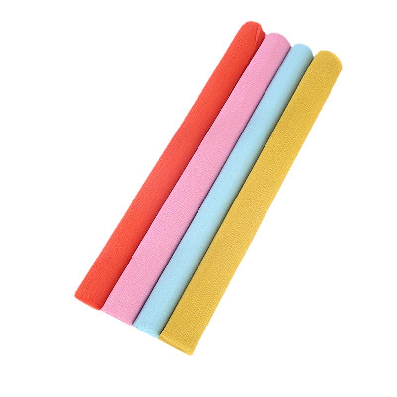 Colored Crepe Paper for DIY Floral Crafts and Packaging