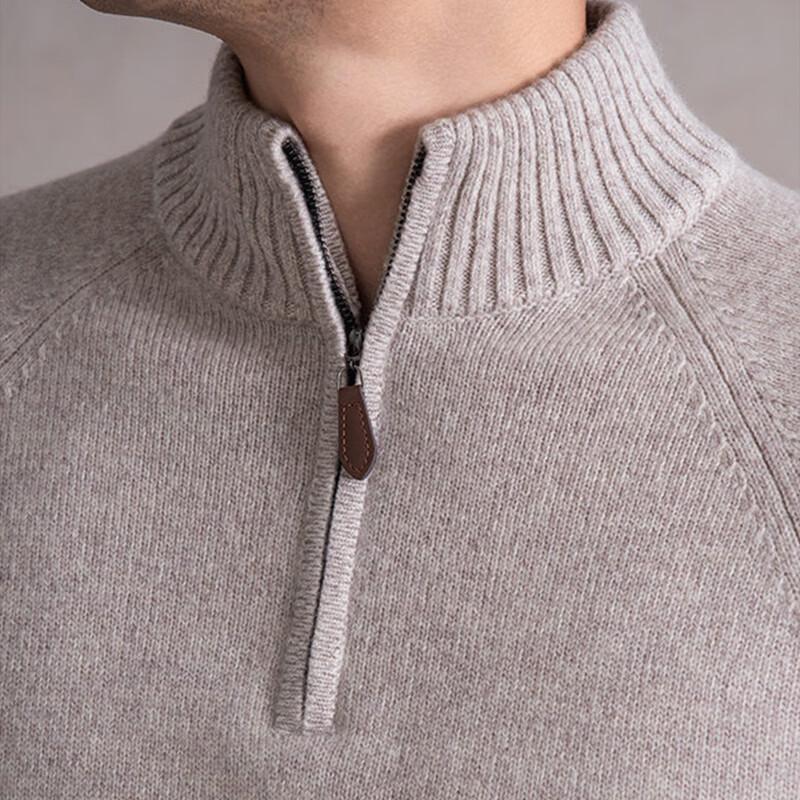 Men's 100% Pure Wool Thickened Turtleneck Sweater