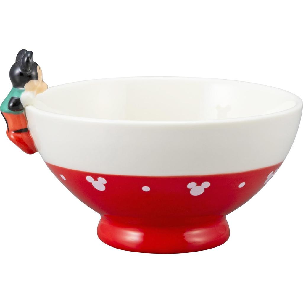Sunart Disney Mickey Mouse Rice Approximately 6cm with Bowl, Tall, Figurine, SAN4081-1