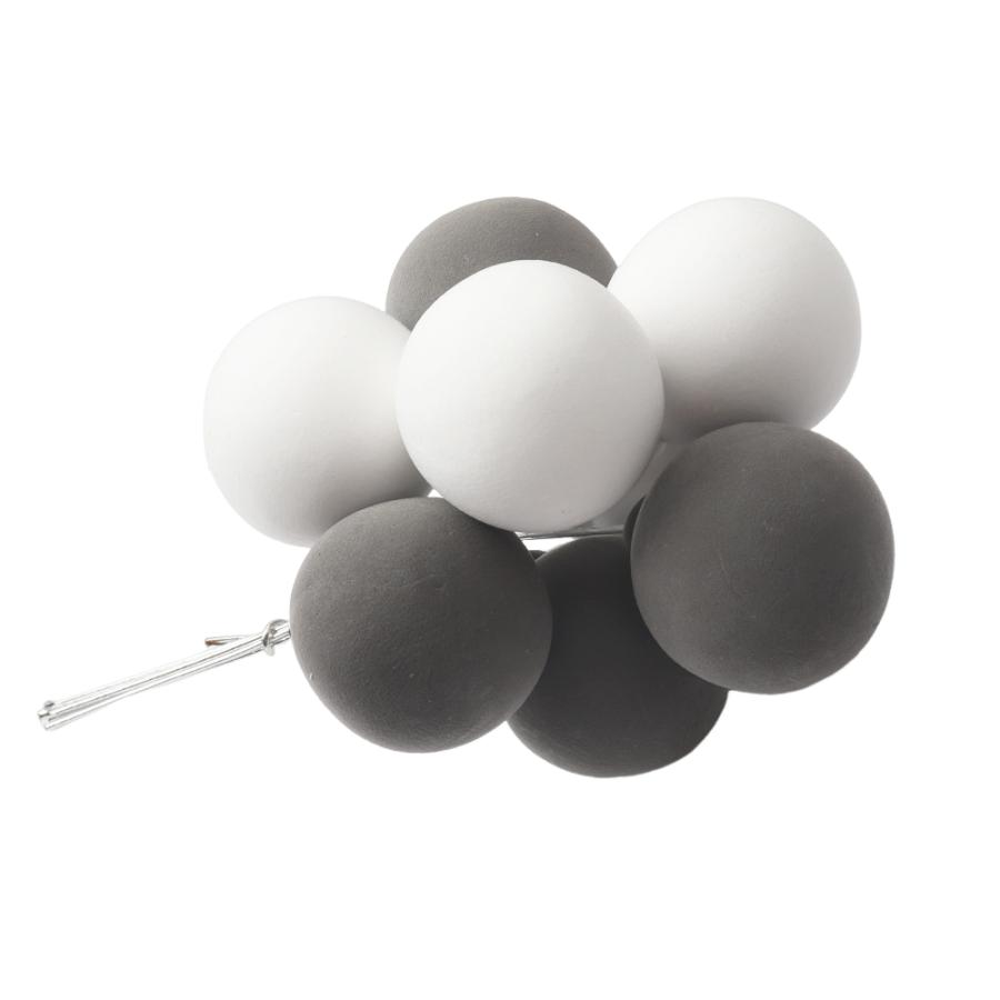 8Pcs Mini Balls Cake Toppers Color Balloons Cake Decoration Cupcake Flag Dessert Diy Supplies Birthday Decoration Baby Shower