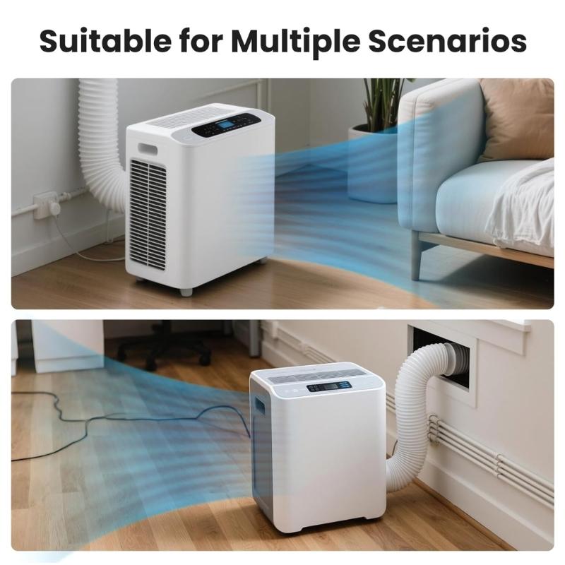 Universal Air Conditioner Hose Adapter High Performances  Exhaust Coupling Suitable for Easy Carry  Window Sealing