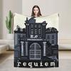 Leon The Chad Kennedy  Resident Evil Requiem Flannel Blanket Winter  Super Soft Throw Blanket for Bedspread Sofa Bed Cover