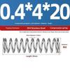 Spring Steel Pressure Return Spring Assortment 0.3/0.4mm Wire Dia 5-20mm Length for Hobbyist Craft Making Projects