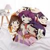 1pc Outdoor Umbrella with Anime Characters - Automatic Opening/Closing, Portable 3-Fold Design, 8-Rib Iron Frame - Perfect Gift for Fans, Travele
