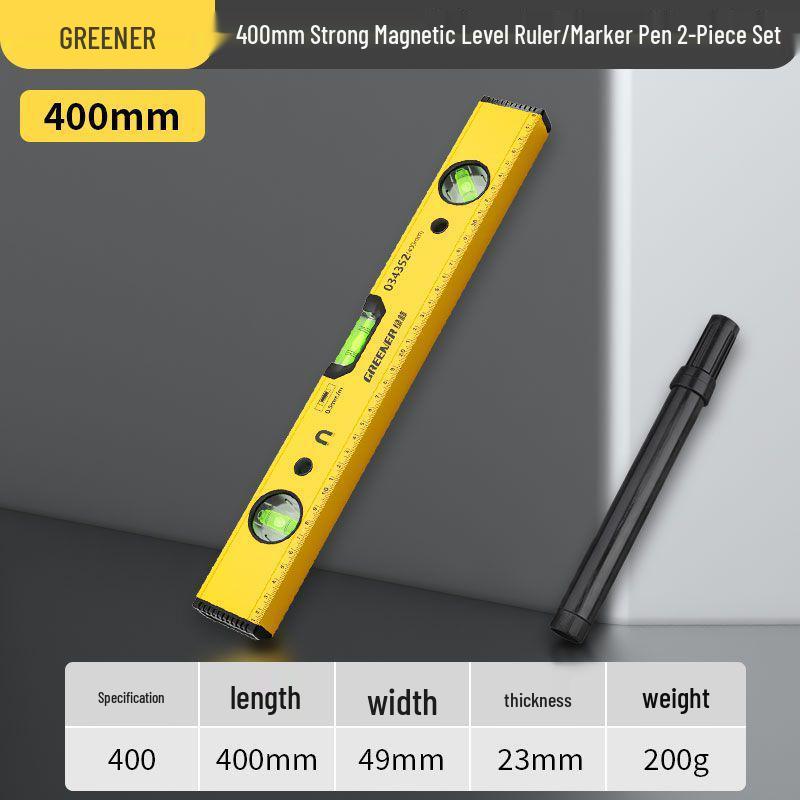 High Precision Magnetic Spirit Level Inclinometer - Aluminum Angle Square Tool