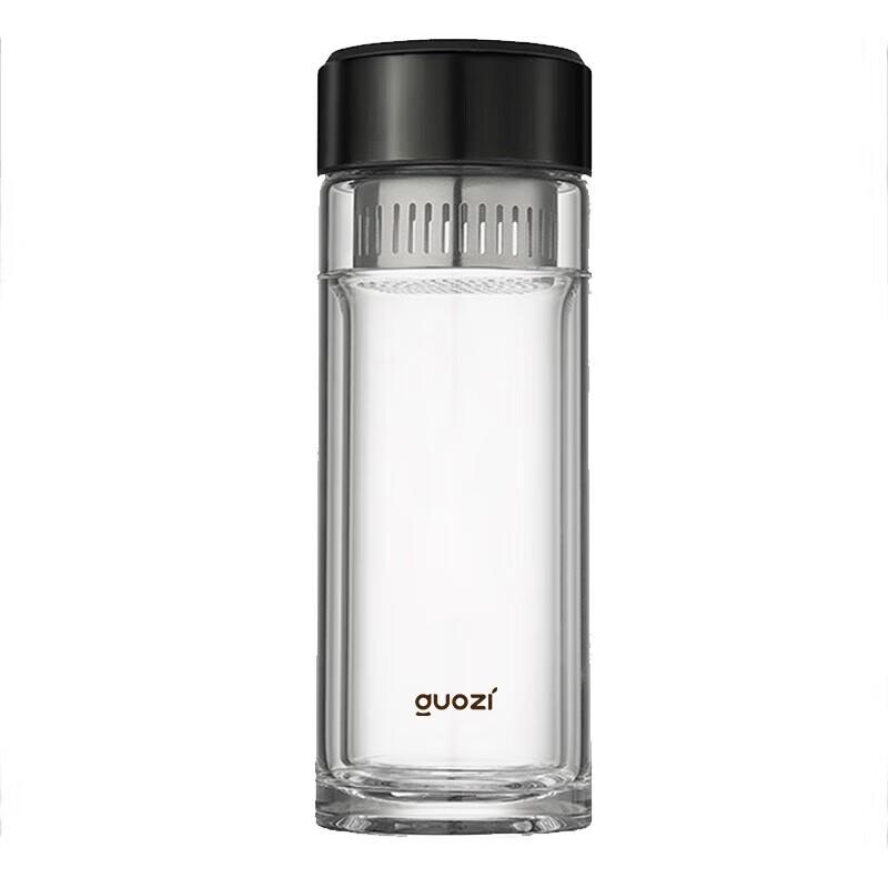 GZ-S70 Ruige Double-Layer Glass Tea Infuser Cup 350ml