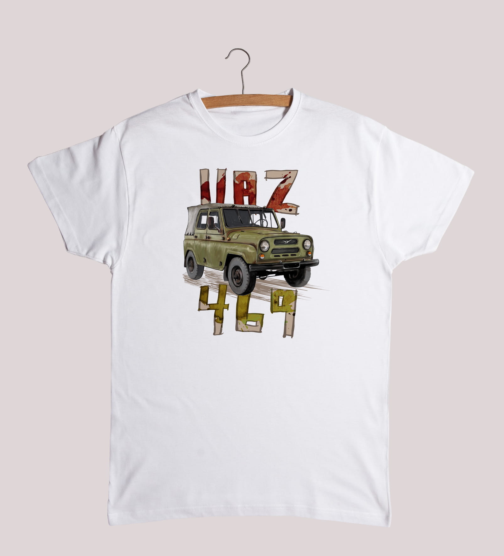 

Soviet Union UAZ 469 Military Offroad Vehicle TShirt Summer Cotton Short Sleeve ONeck Mens T Shirt New S3XL S