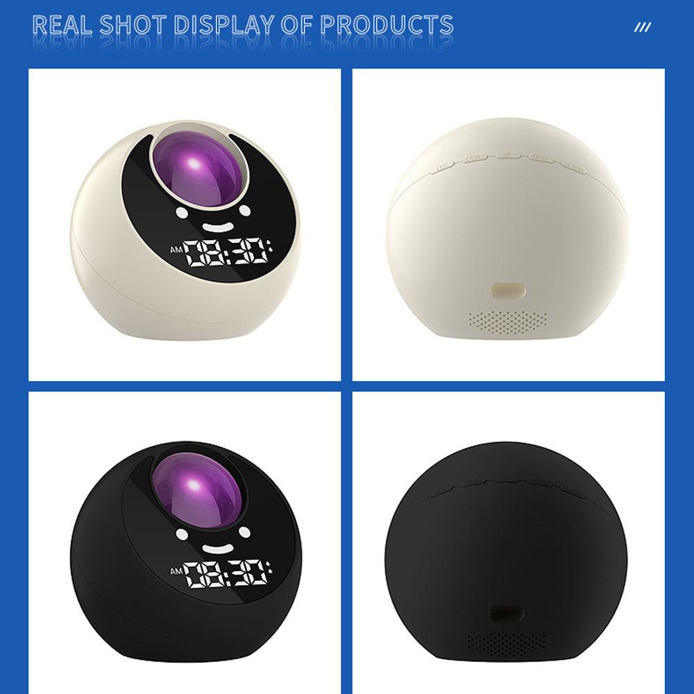 Star Projector for Kids Bedroom, Bluetooth Speaker Alarm Clock Galaxy Lamp, Starry Night Light with Timer Room Decor, Home Theater, Ceiling Decor