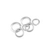 White Zinc-Plated Carbon Steel Split Spring Washer (4.8 Grade)
