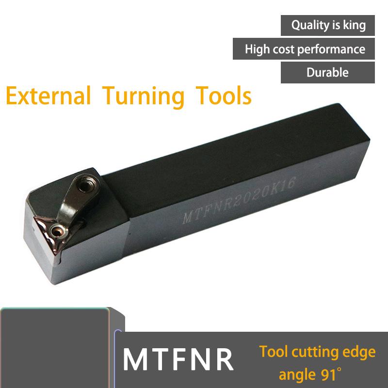 Buy 91 ° CNC Lathe Tool External Turning Tool MTFNR2020K16/1616H16 End Face Turning Tool Frame