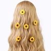 6Pcs Headwear Small Flower Hairpins Cute Daisy Side Hairpin Sweet Hair Duckbill Hair Clip  Girls