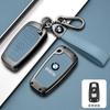 BBKT7 Zinc Alloy Leather Car Smart Key Case Cover for BMW 1 3 5 7 Series X1 X3 X4 X5 F10 F15 F16 F20 F30 F18 F25 M3 M4 E34 Sticker